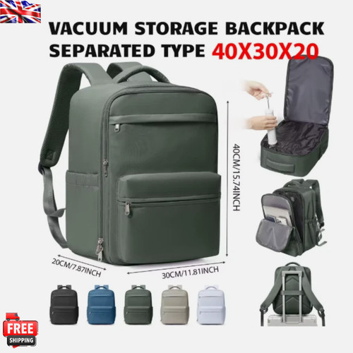 Vacuum backpack travel bag - vacuum,