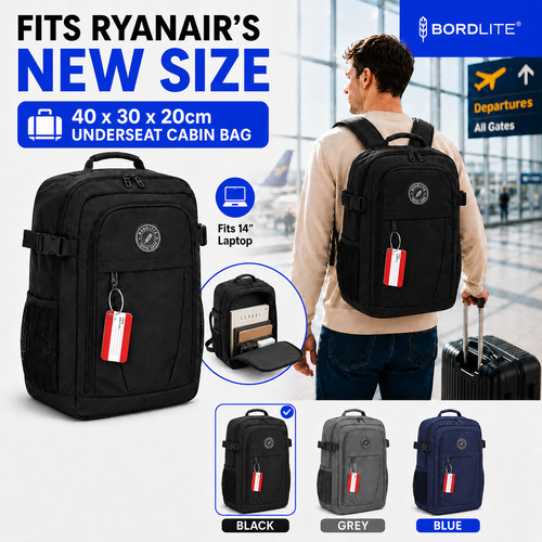 Ryanair cabin bag - cabin, 40x30x20cm