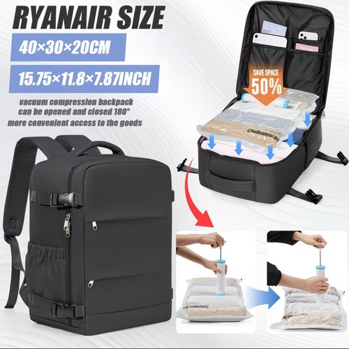 Vacuum backpack travel bag - backpack,